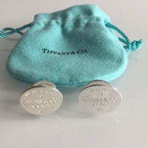 Tiffany & Co. Sterling Silver Cuff Links